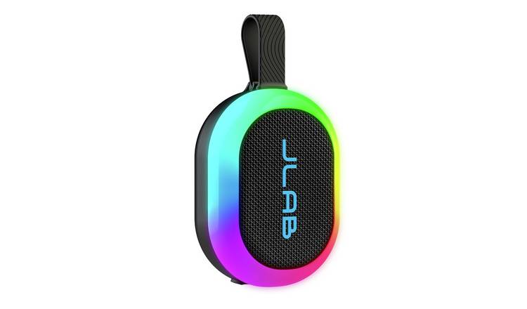 JLab Pop Party Ultra-Portable Bluetooth Speaker - Black