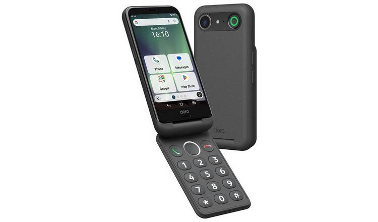 SIM Free Doro Aurora A20 64GB Mobile Phone - Graphite