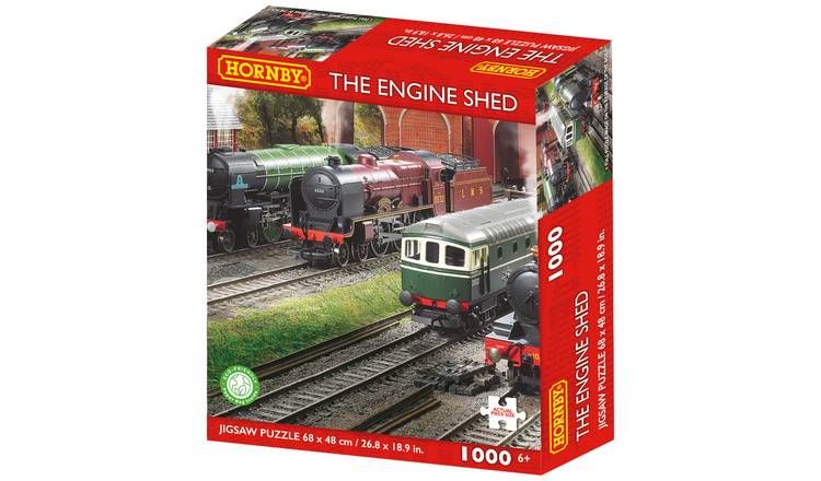 Kidicraft Hornby The Engine Shed 1000 Pieces Puzzle