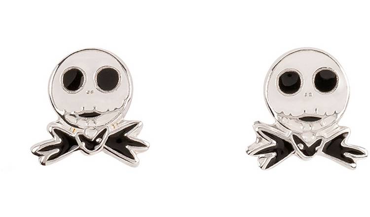 Disney Nightmare Before Christmas Jack Stamp Stud Earrings