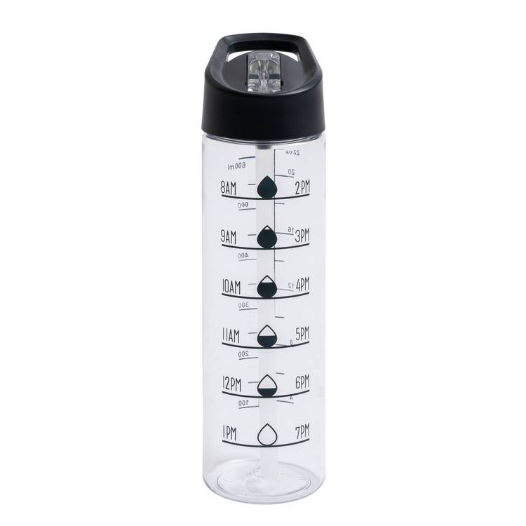 Home Black Tracker Sipper Water Bottle - 700ml 0