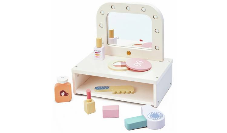 Chad Valley Wooden Vanity Toy Set