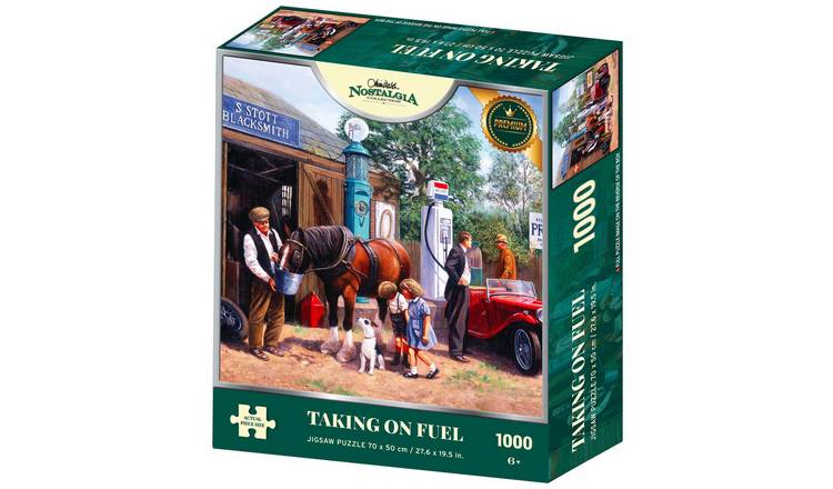 Kidicraft Nostalgia Taking On Fuel 1000 Pieces Puzzle