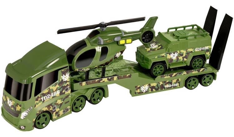 Teamsterz Light And Sound Military Transporter