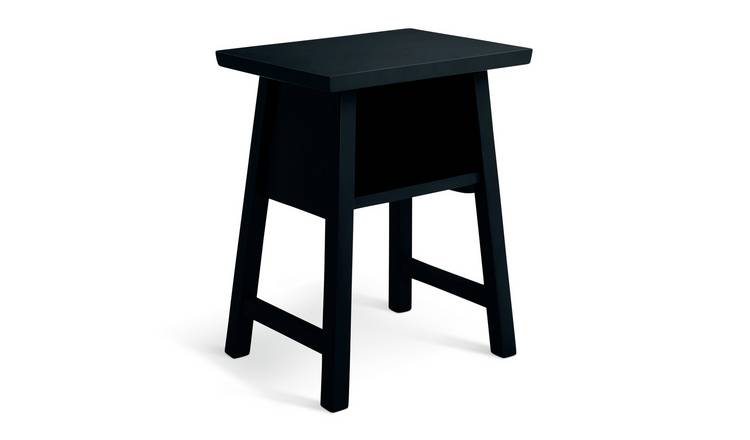 Habitat Kyoto Bedside Table - Black