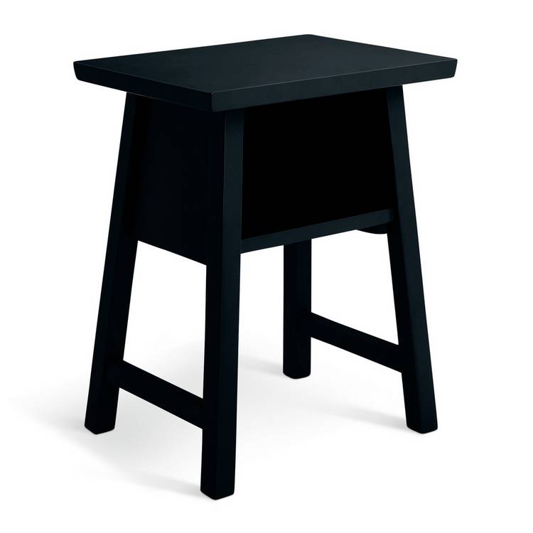 Habitat Kyoto Bedside Table - Black 0