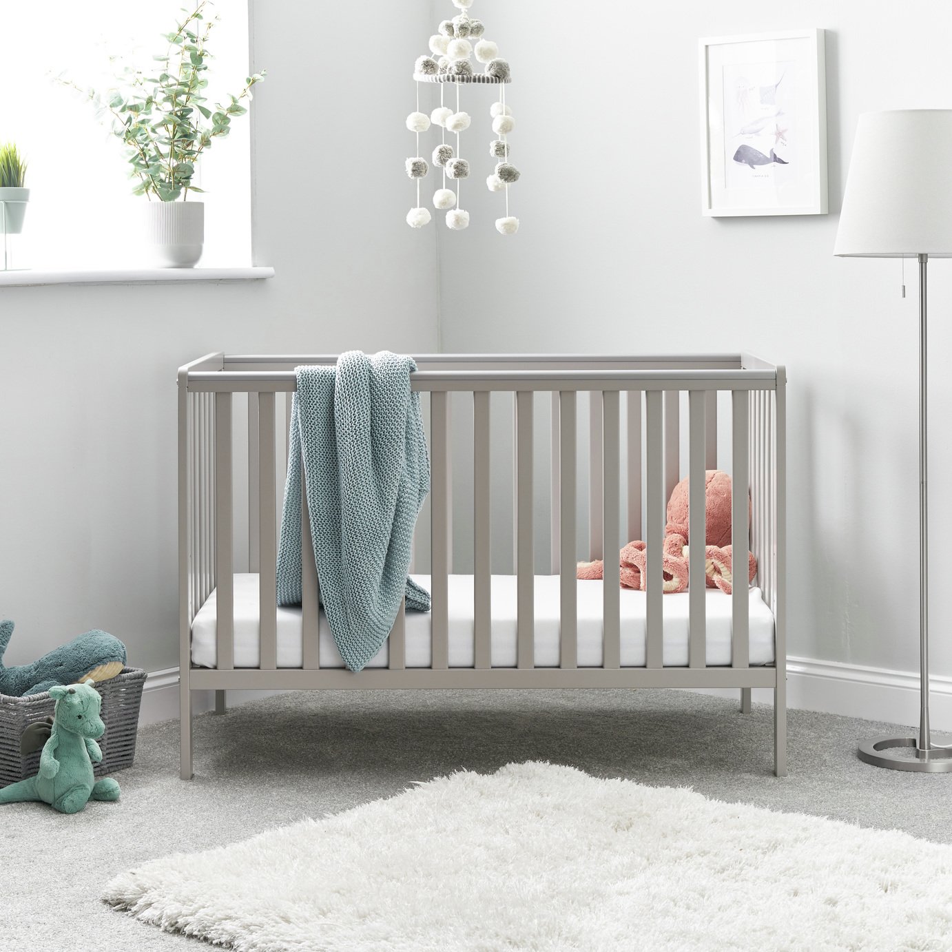 argos compact cot