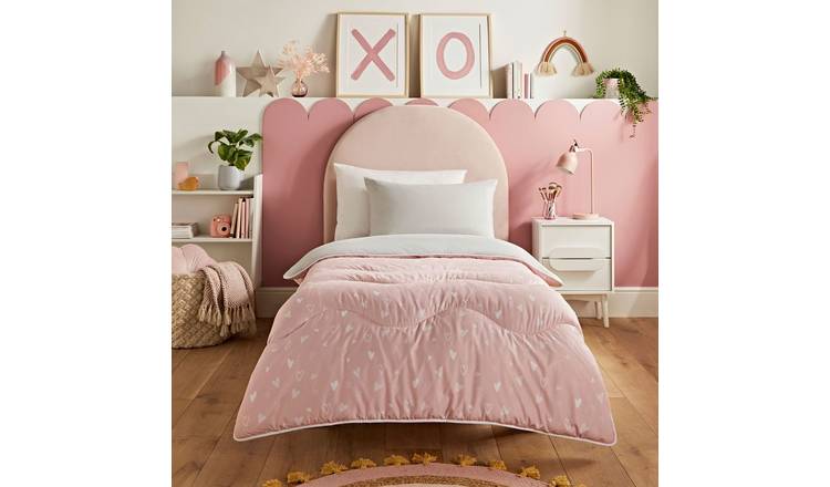 Night Lark Junior Dreamy Hearts 10.5 Tog Duvet Set - Double