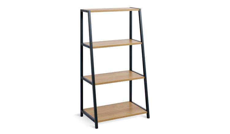 Habitat Loft Living 4 Tier Shelving Unit - Oak