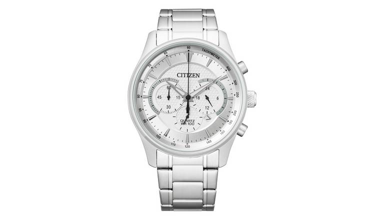 Citizen Men's Eco Drive Silver Tone Stainless Steel  Watch