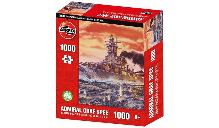 Kidicraft Airfix Admiral Graf Spree 1000 Pieces Puzzle