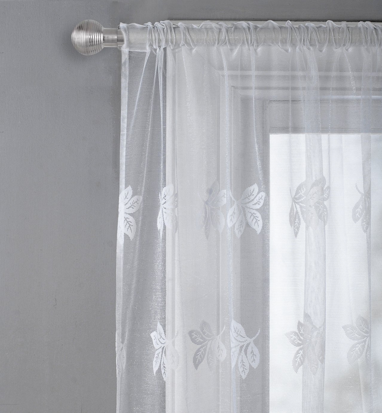 Argos Home Leaf Net Pencil Pleat Curtain Review