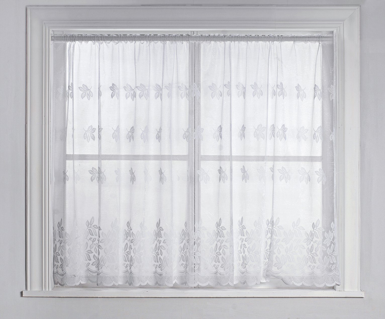 Argos Home Leaf Net Pencil Pleat Curtain Review