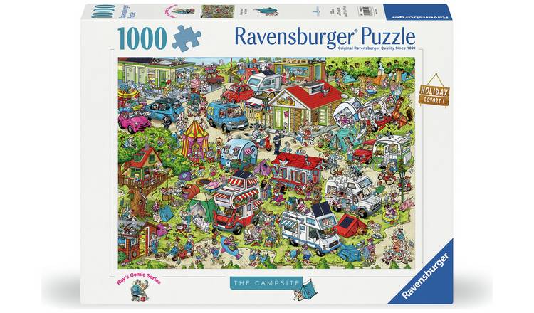 Ravensburger Ray's Comic Series The Campsite 1000 Pcs Puzzle