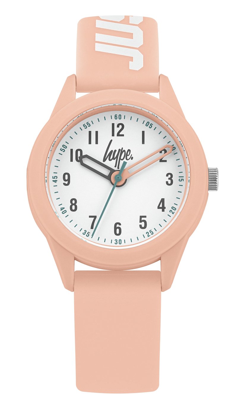 Hype Children's Pink Silicone Strap Watch