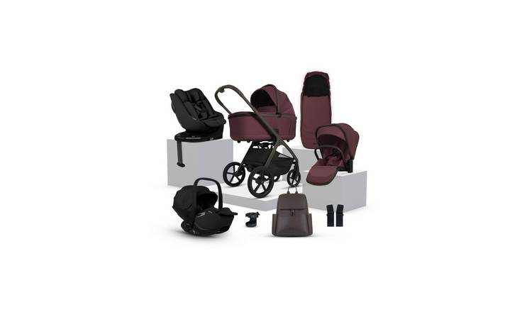 Silver Cross Cove Family Travel System - Burgundy