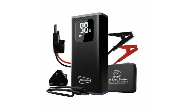 Streetwize 3-in-1 Power Bank with Jump Starter