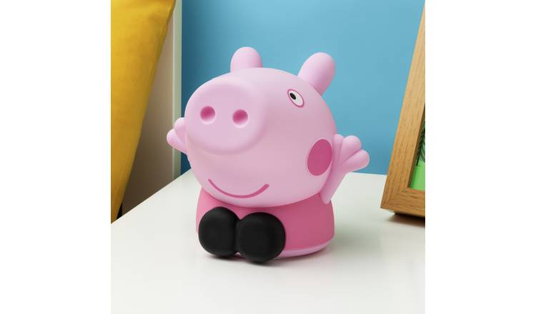 Peppa Pig Silicone LED Kids Novelty Light - Pink