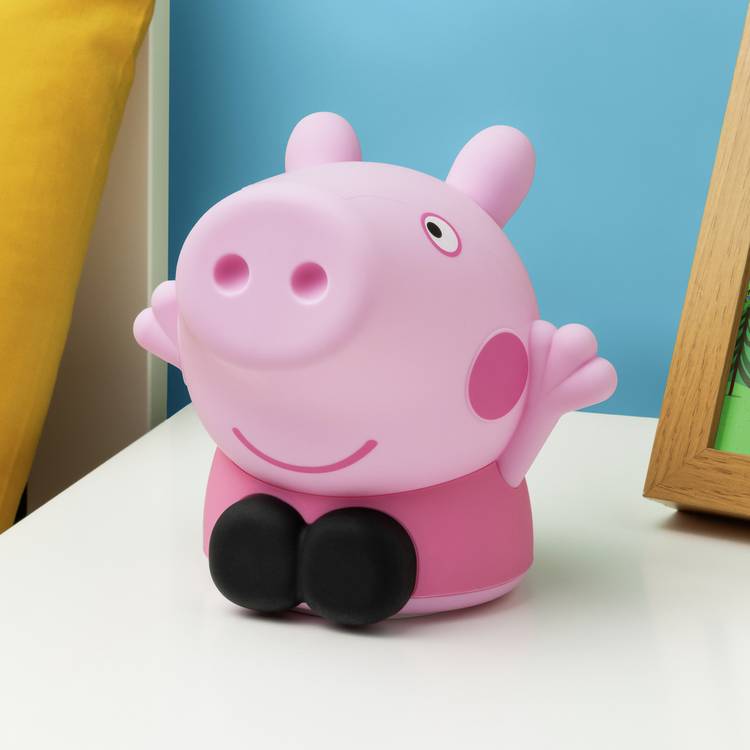Peppa Pig Silicone LED Kids Novelty Light - Pink 0