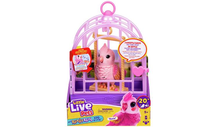 Little Live Pets My Really Real Bird & Cage - Rosie