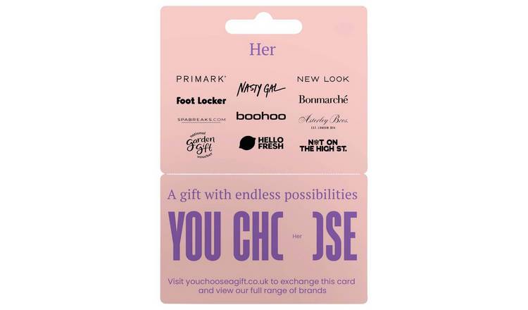 You Choose Her 30 GBP Gift Card