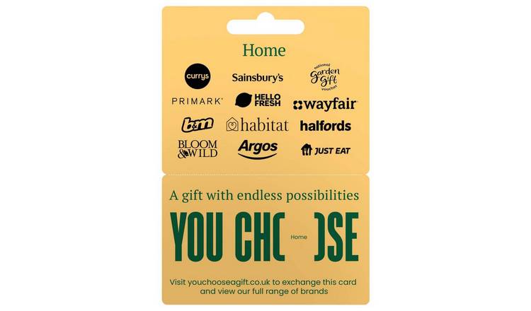 You Choose Home 30 GBP Gift Card