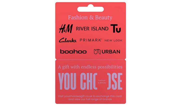 You Choose Fashion and Beauty 30 GBP Gift Card