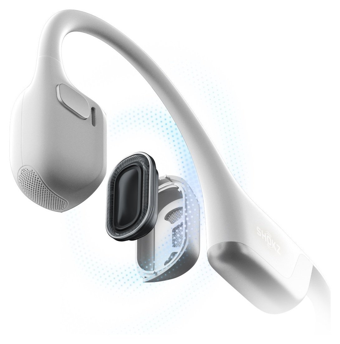 Buy Shokz OpenRun Pro 2 Wireless Bluetooth Headphones - Silver