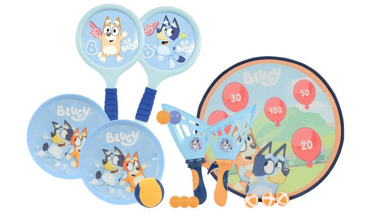 Bluey Bumper Box 4 in 1 Garden Games