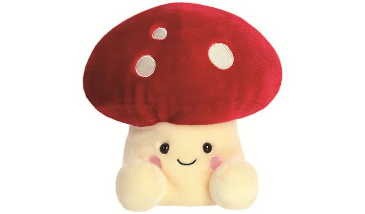 Aurora Palm Pals 8-inch Amanita Mushroom Plush Toy