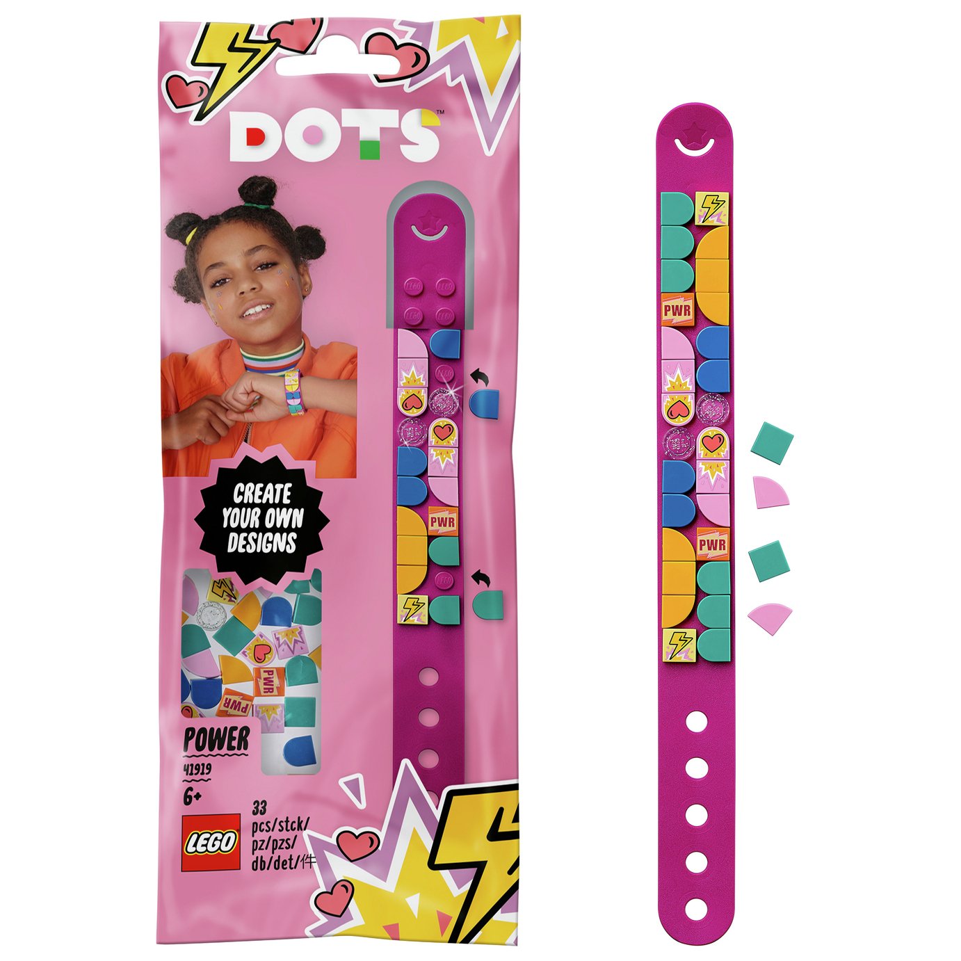 LEGO DOTS Power Bracelet DIY Crafts Set Review