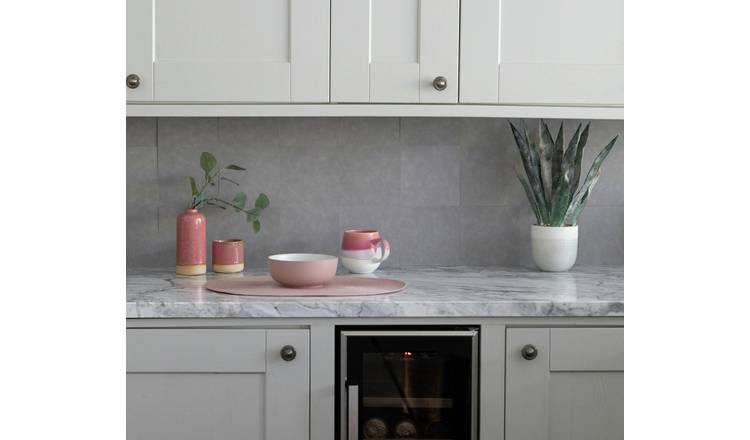 D-C-Fix Light Grey Self Adhesive Wall Tiles