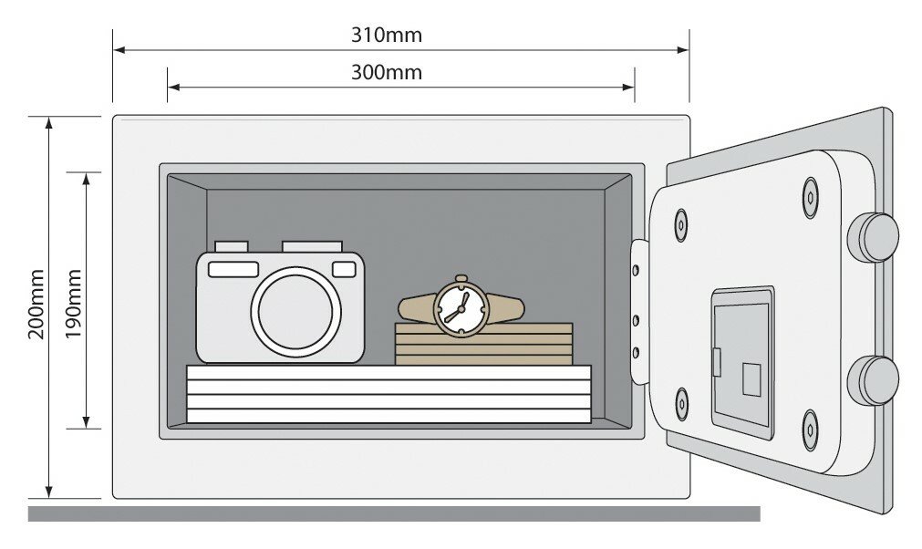 Yale 31cm Small Digital Safe Review