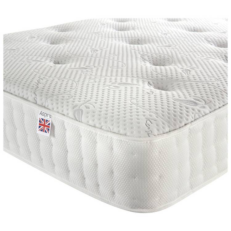 Aspire Cashmere 1000 Pocket Spring Mattress - Single 0