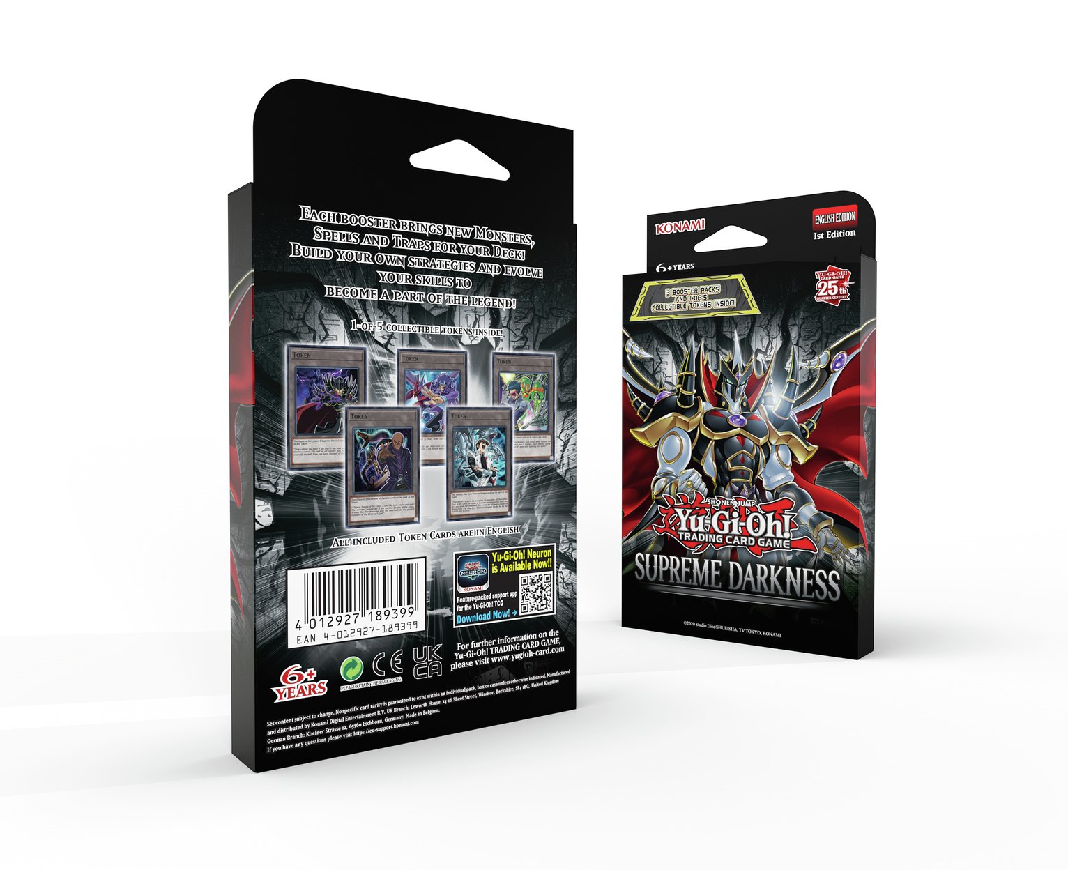 Buy YU-GI-OH Supreme Darkness 3 Pack Card Game | Trading cards and