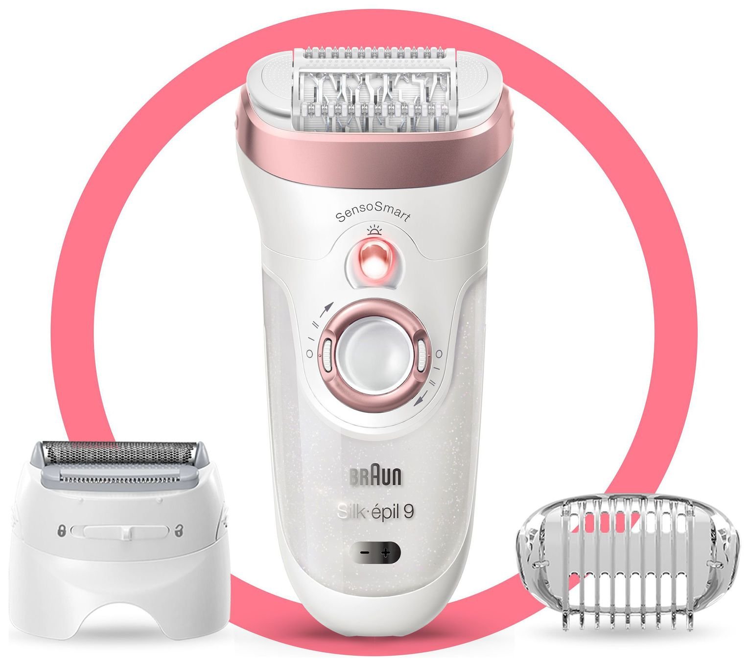 Braun Silk-epil 9-720 Wet & Dry Use Cordless Epilator