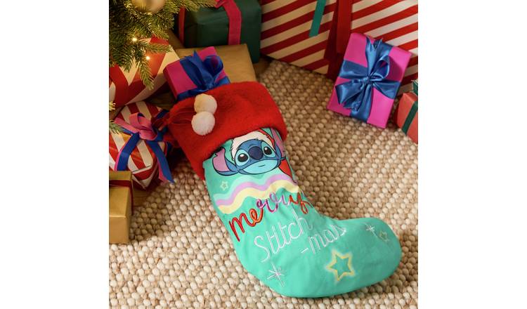 Disney Stitch Christmas Stocking 
