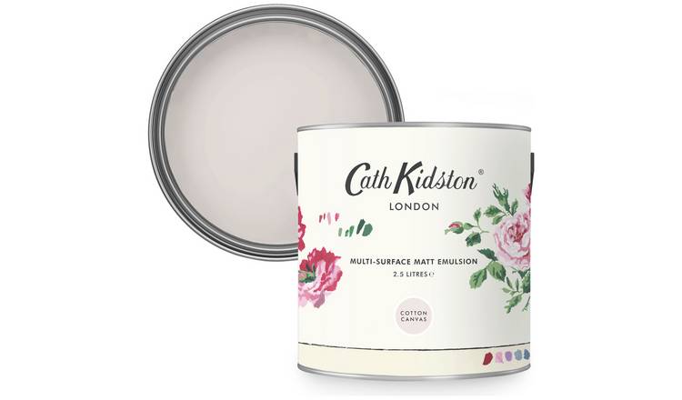 Cath Kidston Cotton Canvas 2.5L Emulsion - White