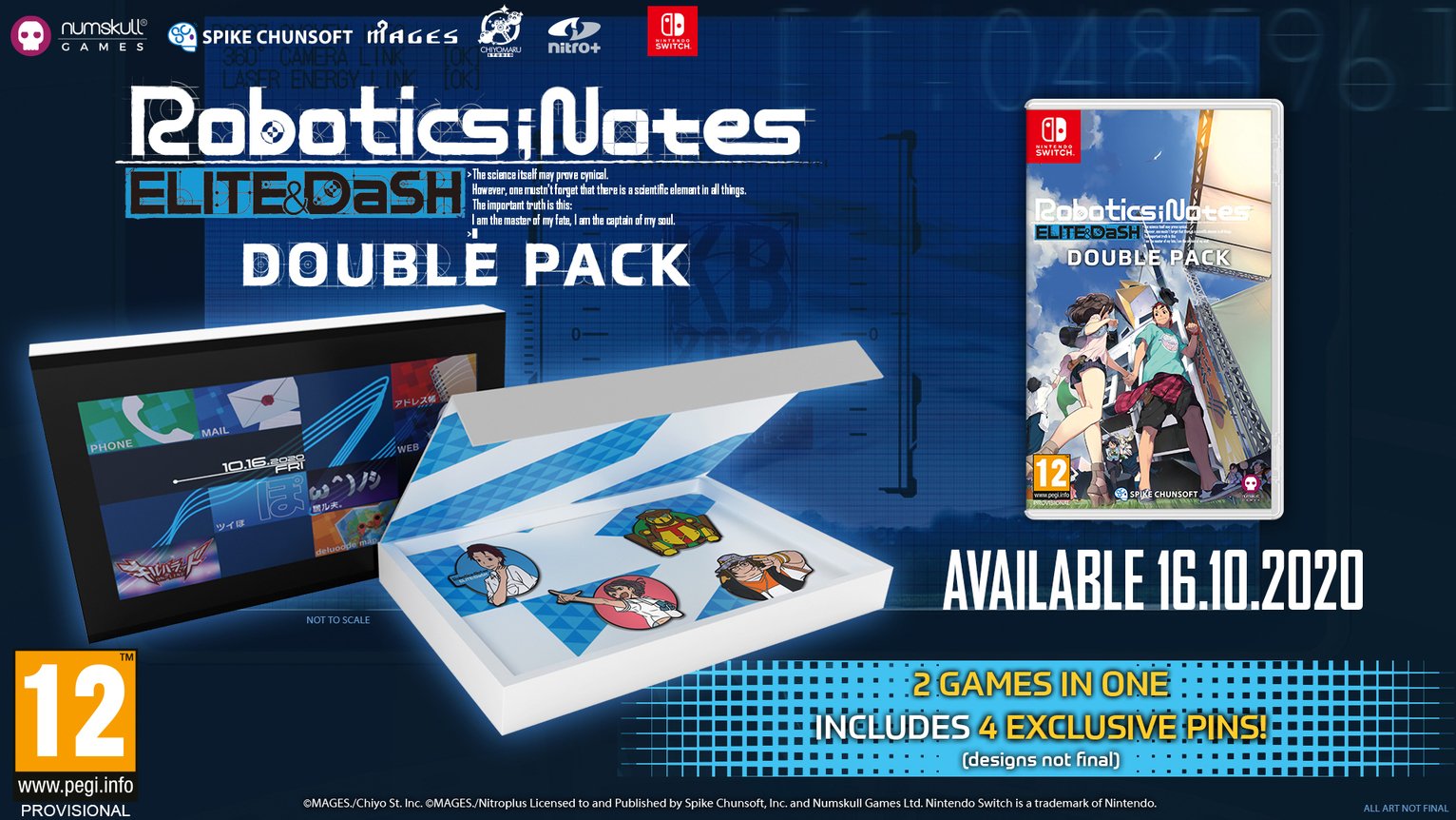 Robotics Notes Double Pack Nintendo Switch Game Pre-Order Review