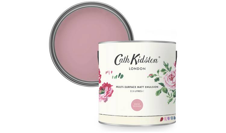 Cath Kidston 2.5L Rosewishes Emulsion - Pink