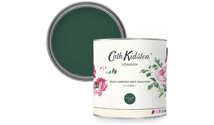 Cath Kidston 2.5L Vintage Car Emulsion - Green
