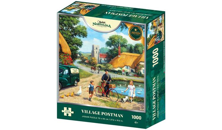 Kidicraft Nostalgia Village Postman 1000 Pieces Puzzle