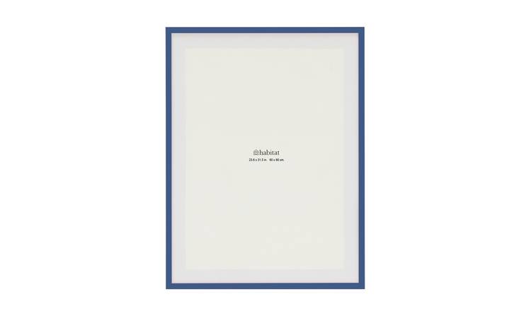 Habitat Blue Cobalt Picture Frame - 24x32"