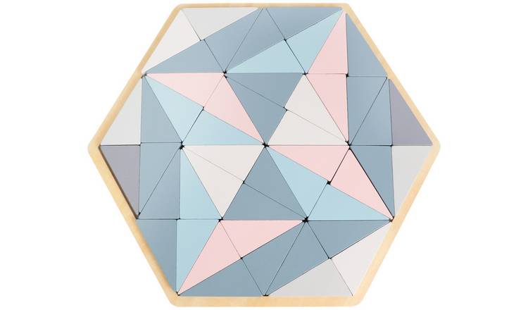 Chad Valley Wooden Geometric Puzzle