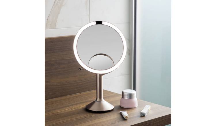 Simplehuman Trio Beauty Sensor Mirror - Stainless Steel