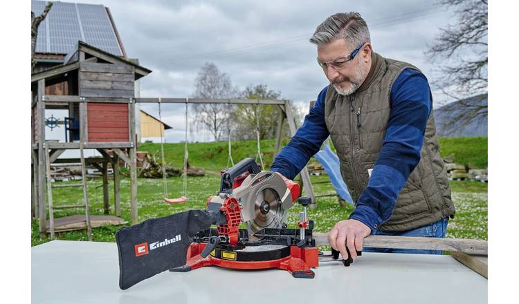 Einhell Power X-Change 210mm Cordless Mitre Saw 