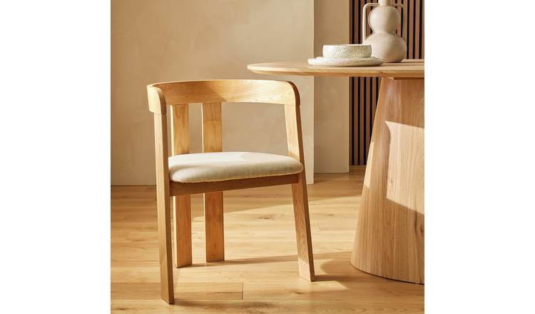 Habitat Janie Solid Wood Dining Chair - Oak