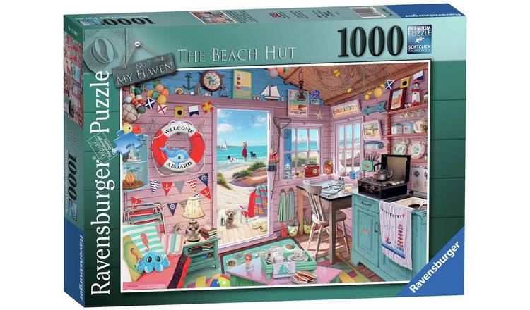 Ravensburger My Haven The Beach Hut 1000 Pieces Puzzle