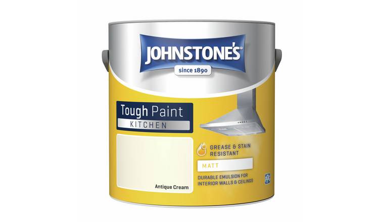 Johnstone's Ktchen Matt Paint 2.5L - Antique Cream