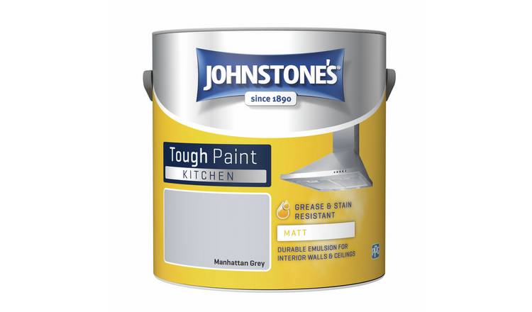 Johnstone's Kitchen Matt Paint 2.5L - Manhattan Grey